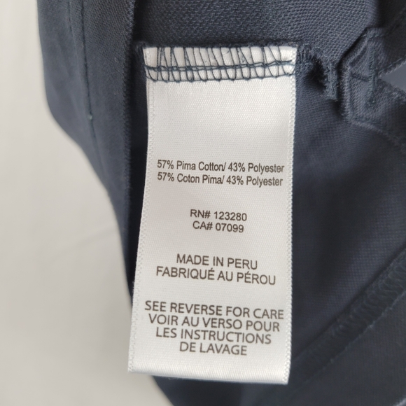 Travis Mathew Navy Gray Golf Short - Picture 8 of 8